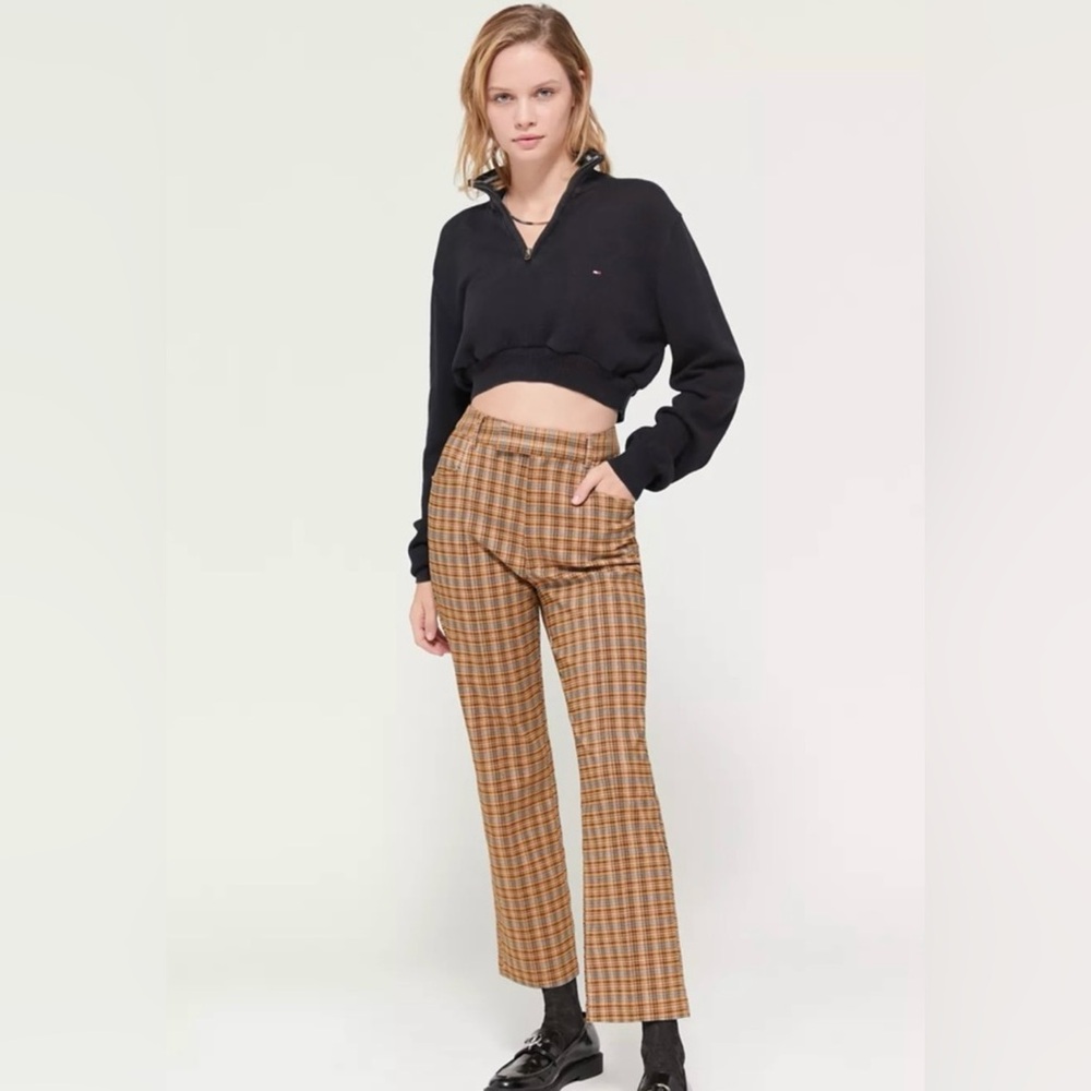 Urban Outfitters Brown Plaid Pants